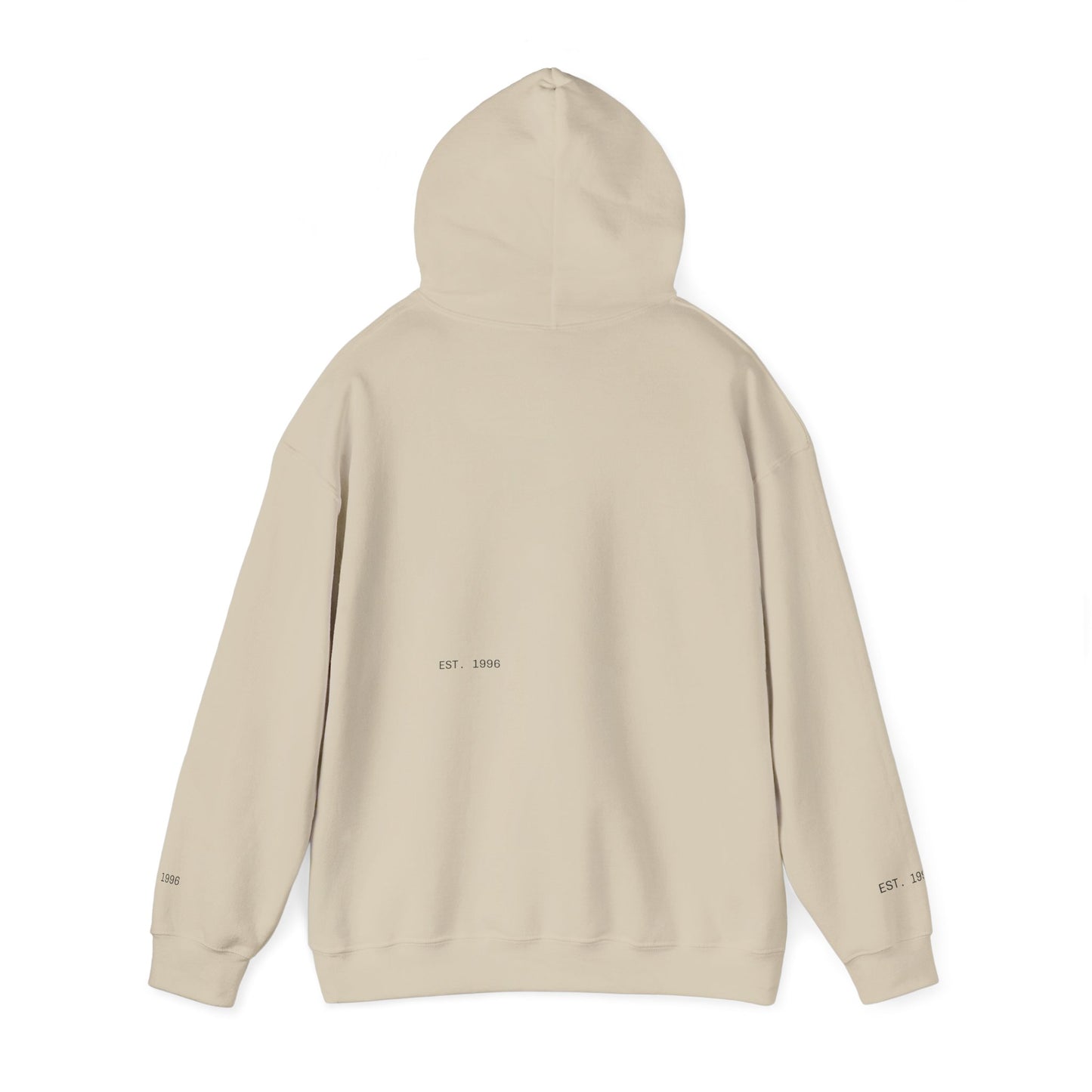 Surfing The Wave Hoodie — Minimal Surf Graphic Pullover (EST. 1996)