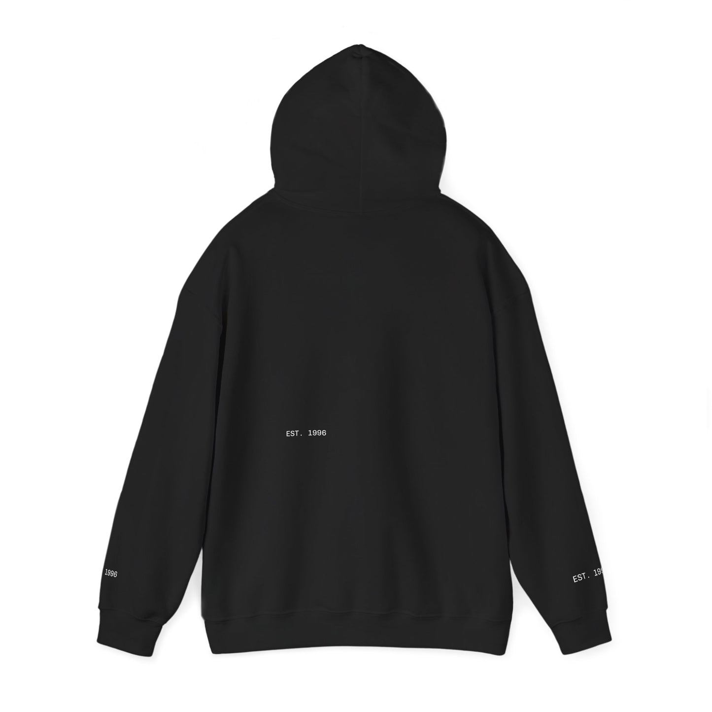 Surfing The Wave Hoodie — Minimal Surf Graphic Pullover (EST. 1996)