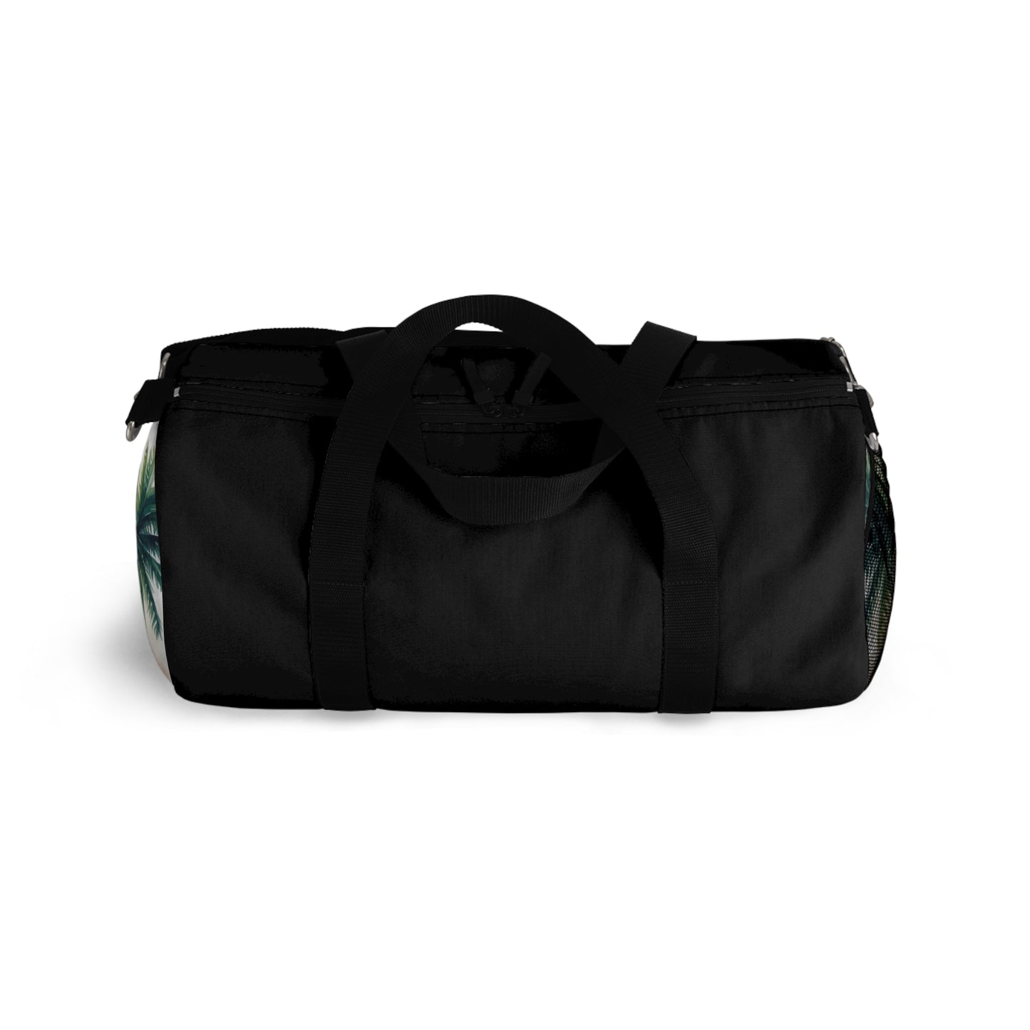 Tropical Palm Print Duffel Bag — Beach Travel Gym Weekender