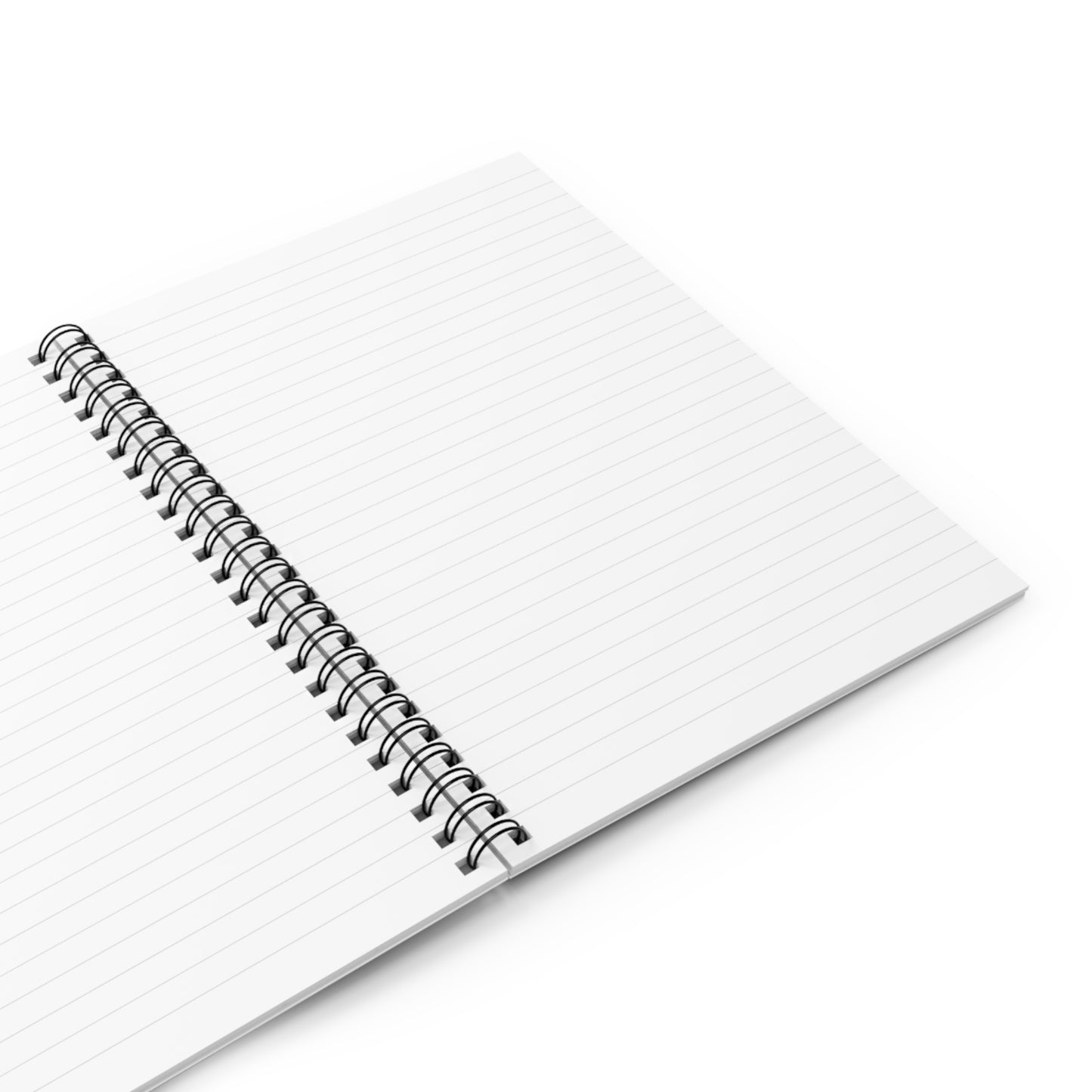 Angel Wings Spiral Notebook — Halo Sketch Ruled Journal for Notes & Journaling